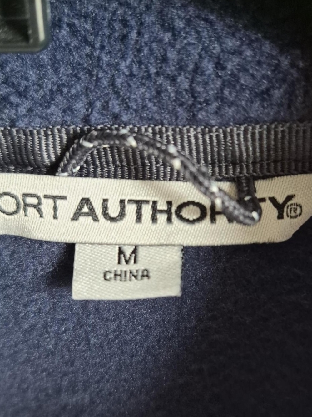 Port Authority Navy Fleece Jacket